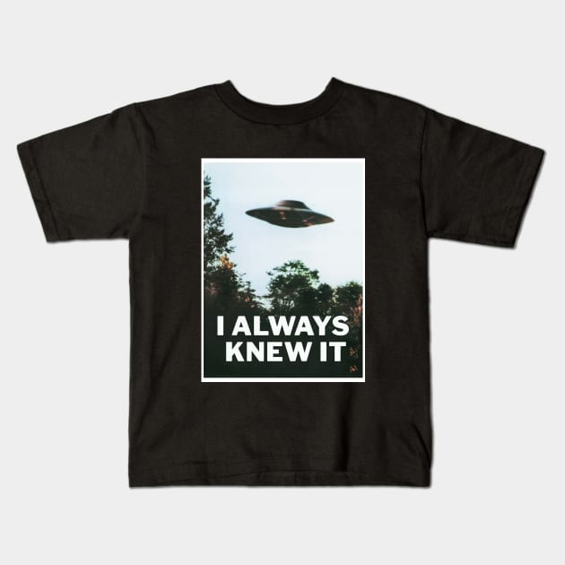 I WANT TO BELIEVE Kids T-Shirt by Hounds_of_Tindalos